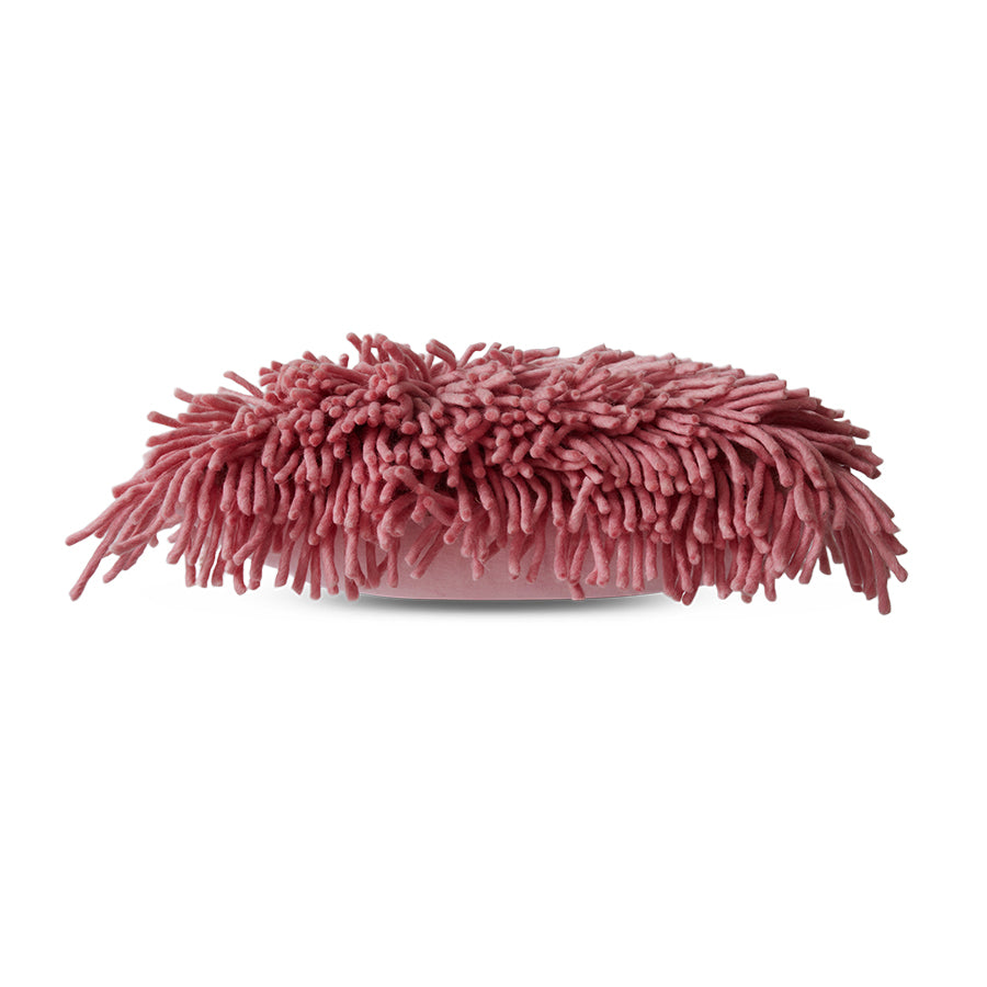 Rugged woolen pillow - pink - Image 2